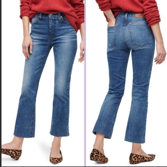 J.Crew Billie Demi-Boot Crop Jeans